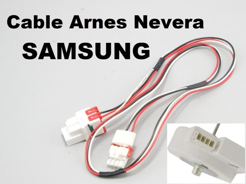 Cable Arnes Conector Motor Ventilador 3 Pines Nevera Samsung