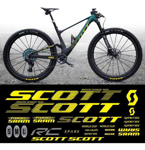 Calcos Scott Spark Schurter 2022