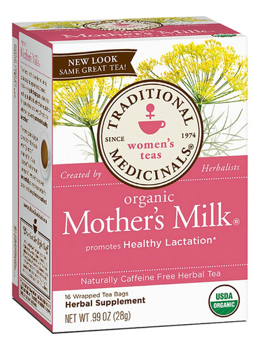 Mothers Milk Te De Lactancia Organico Leche Materna