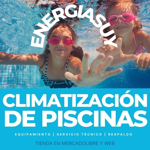 Bomba De Calor Inverter Piscinas 40 Mil Lts. Con Instalación