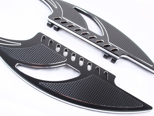 Planchas Delanteras Hacha Negra Para Harley Davidson Touring