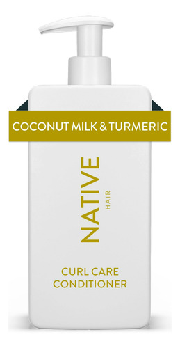 Native Curl Care Acondicionador Leche De Coco Y Curcuma / H