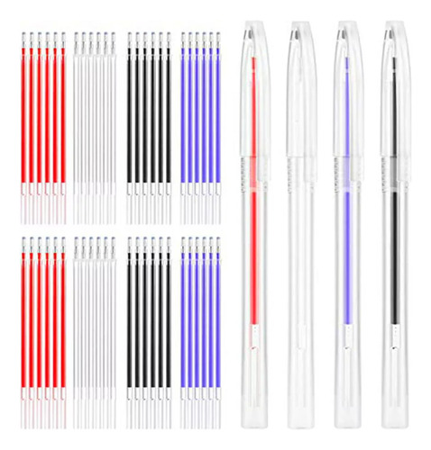 Bolígrafos Borrables Para Costura A Medida, 4 Colores, 13 Pi