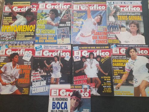 Impecable Colección De Revista El Gráfico Especial Sabatini