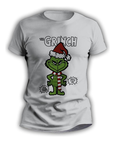 Remeras Sublimadas Infantiles Estampadas The Grinch - 7343