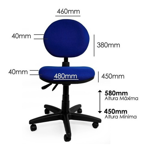 Imagem 4 de 4 de Cadeira Escritório Ergomais Fri - Ergonômica