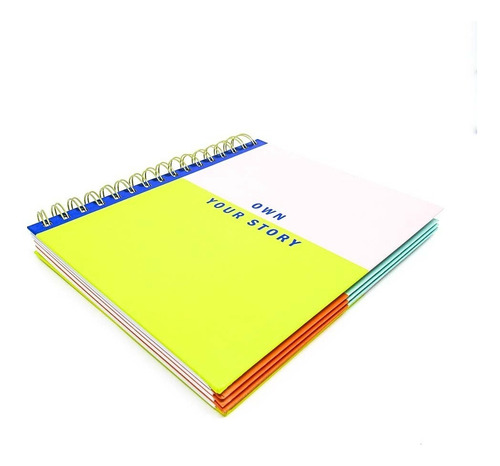 Imagem 5 de 5 de Caderno Espiral Own Your Story 120 Folhas Pautadas Up4