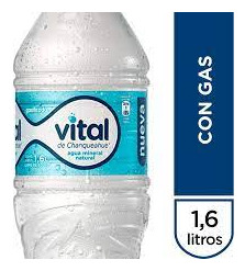 Agua Mineral C Gas Pet Vital 1,6(6uni)super