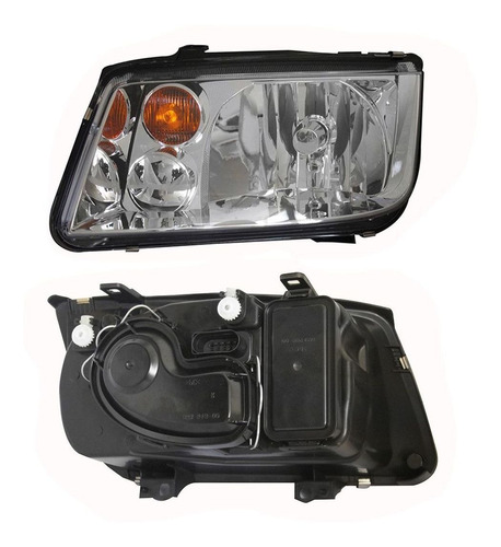 Faro Izquierdo C/ambar Jetta A4 2000 2001 2002 2003 2004 Ms