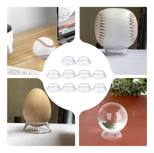 - Soporte De Béisbol Transparente Soporte De Pelota
