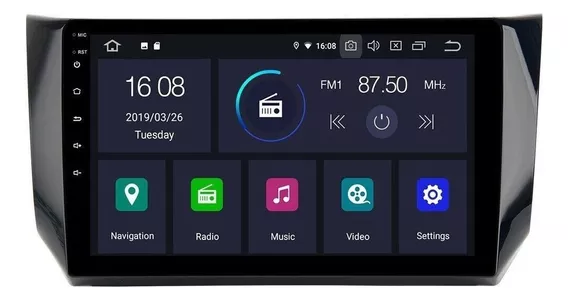 Estereo Android Nissan Sentra 2013-2019 Gps Wifi Apps Touch