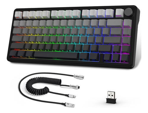 Teclado Mecánico Para Videojuegos Attack Shark X85, 75% Hot