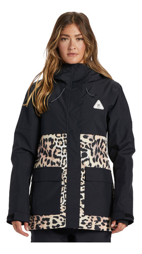 Campera Mujer Dc Cruiser Ski Snowboard 10k Impermeable