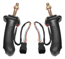 Comprar 2 Peças L+r 3 Botões Escavadeira Joystick Assy Handle Gears