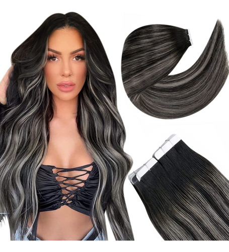 Extensiones De Cabello Humano Balayage 20 Und 12 Pulgadas