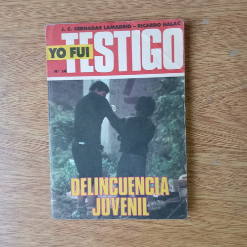 Libro Yo Fui Testigo Nº14 Delincuencia Juvenil Cernadas Lama