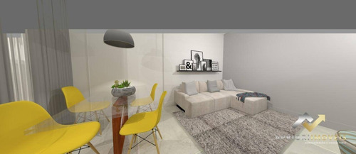 Cobertura Com 2 Dormitórios À Venda, 100 M² Por R$ 435.000 - Vila Bastos - Santo André/sp - Co0435