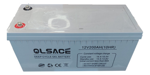 * Batería Ciclo Profundo Gel 12v 200ah Solar Ups *