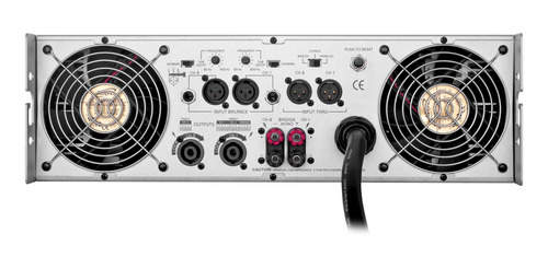 Backstage Amplificador De Potencia 1400w Rms 8 Oh Hcfpro52