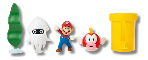 Set Diorama Submarino Super Mario Y 3 Yoshi Set - 2 Pack