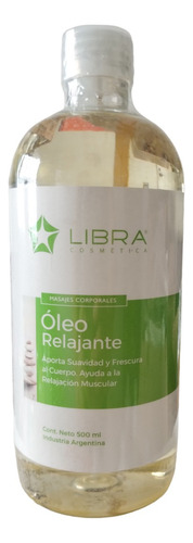 2 Oleo Para Masajes Relajantes 500gr. - Libra Cosmetica Fragancia Suave