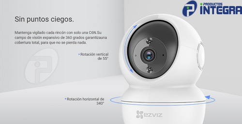 Camara Seguridad Domo Ip Wifi Casa Hikvision Ezviz C6n Cv246