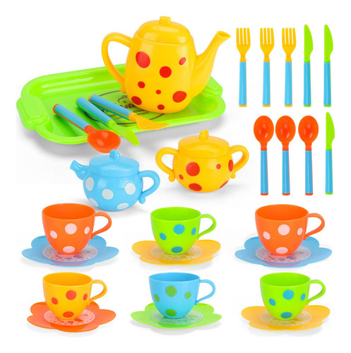 Juego De Té Pretend Play Toy Para Niños, Juego De Rol, Juego