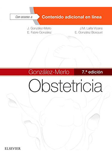 Libro Obstetricia González Merlo De Jesús González Merlo Jos