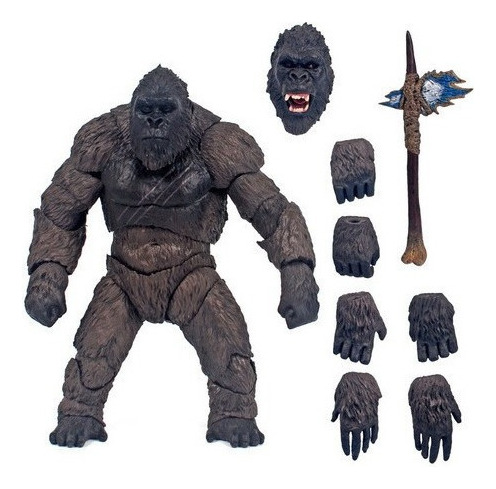 Muñeca Godzilla Vs. Calavera Monstruosa King Kong