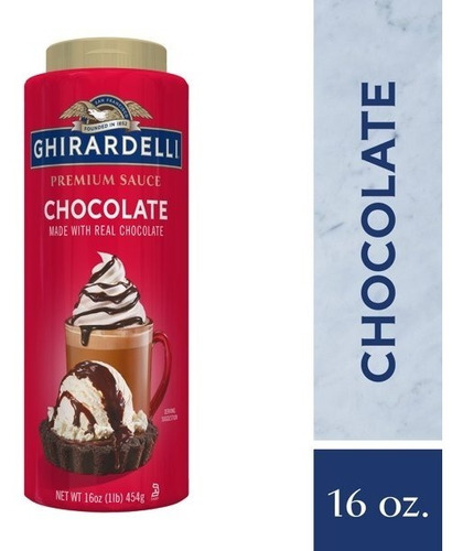 Ghirardelli Chocolate Premium Sauce Chocolate 450gr