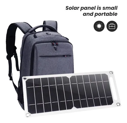 Placa De Carga De Teléfono Móvil Con Panel Solar De 6w 5v