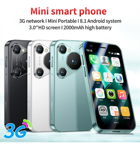 Mini Teléfono Inteligente Aiek P70 Pro Max, 2 Gb De Ram, 16