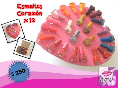 Esmalte Corazon X12, Spa Nenas, Souvenirs