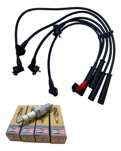 Bujias + Cables Toyota Hilux 2.4 Motor 22re 1993 - 1997