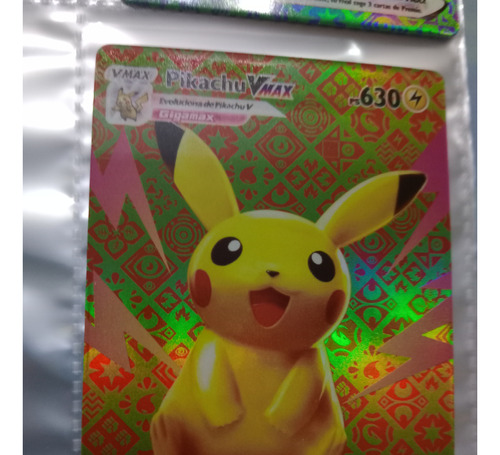 Proxy/repli Pikachu Vmax Carta Brillante