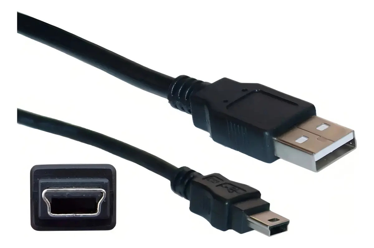 Cable USB para Control de PS3 Mini USB a USB 75 cm
