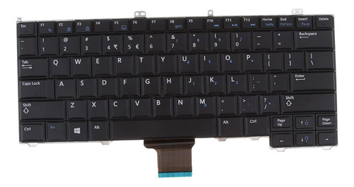 . . Reemplazo De Laptop Keyboard Compatible Latitude E7240