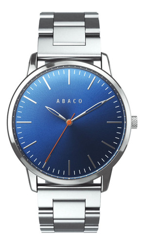 Reloj Abaco Thomson Acero - Hombre Sumergible Color Plateado