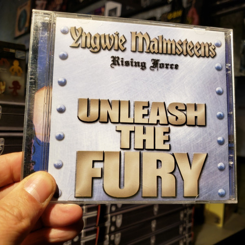 Yngwie J Malmsteen's Rising Force Unleash The Fury Cd Brasil