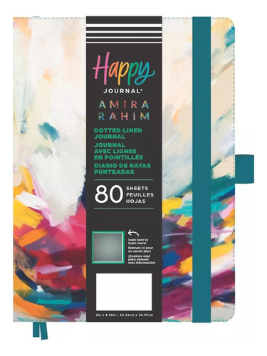 Libreta Journal Punteada Bright & Brushy | The Happy Planner