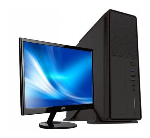 Pc Cpu Intel 8va Core I3 8gb Ddr4 Ssd 240gb Led 19 D4