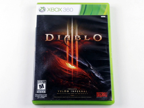Diablo Iii 3 Original Xbox 360