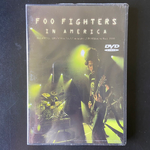 Dvd  (nuevo)  Foo Fighters  In America  Che Discos