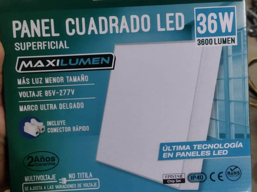 Lámpara Superficial Led De 36w Alta Potencia Lucerna 