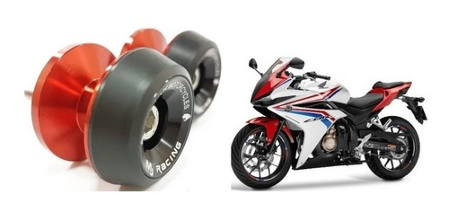 Slider Traseiro Balança Ponta Nylon Cbr500r Cbr 500r Honda