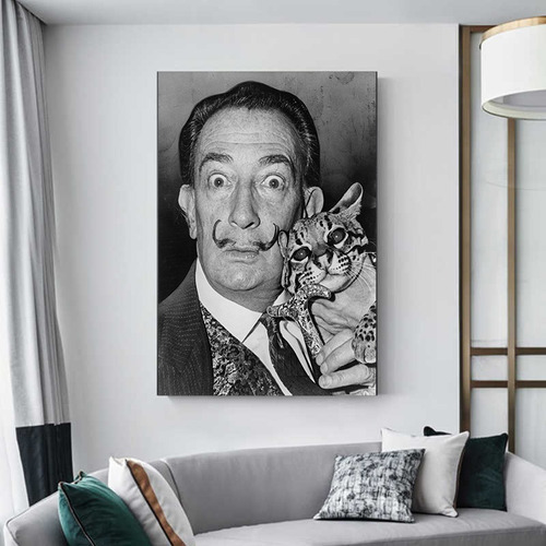 Cuadro Arte Clasico Salvador Dalí 80 60 Cms
