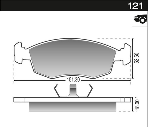 Pastillas Freno Plasbestos Fiat Tipo 2.0 16v 1994/ Del.