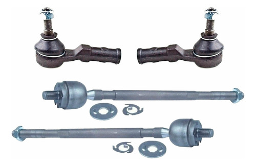 Kit Terminales + Bieletas Ts Clio 2002 A 2010