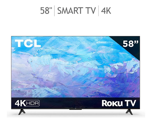 Tcl Pantalla 58 4k Uhd Smart Tv Msi