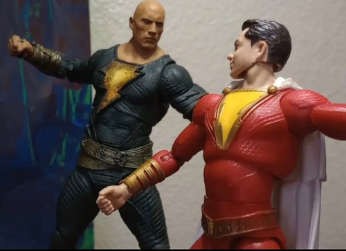 Black Adam (movie) 2022 Mcfarlane Toys Shazam Dc Multiverse (Usado)